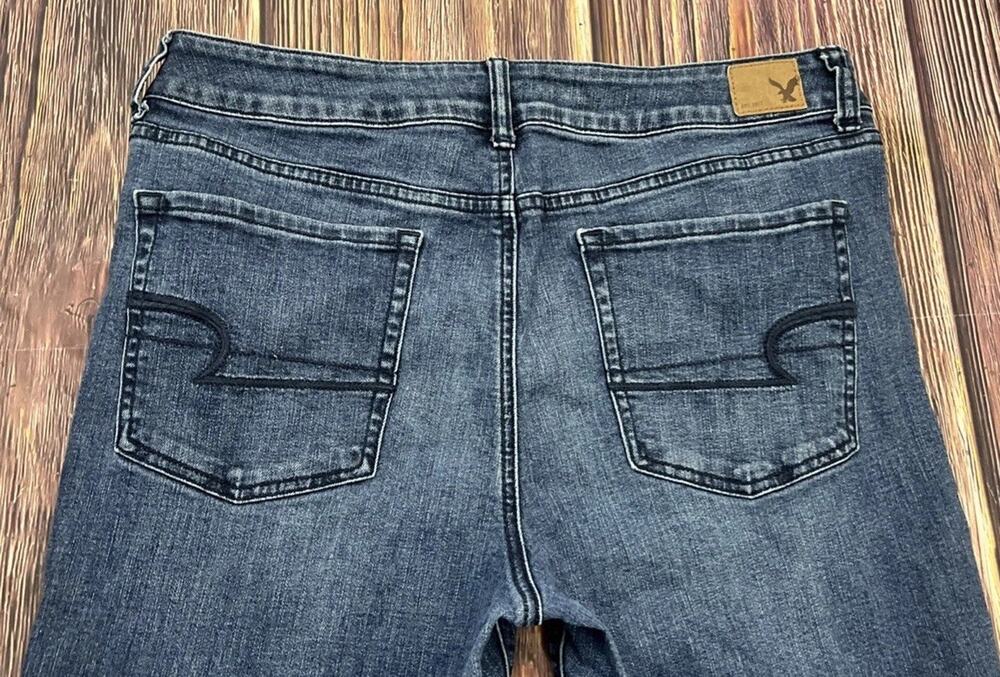 American Eagle Hi Rise Artist Jeans Womens Size 14 Regular Super Stretch